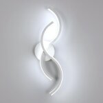 Goeco applique murale intérieur led, 13w 1700lm lampe murale moderne design incurvé, blanc Éclairage ... Goeco applique murale intérieur led, 13w 1700lm lampe murale moderne design incurvé, blanc Éclairage ...