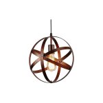 Goeco ? suspension luminaire industrielle en m�tal ? douille e27 ? longueur r�glable 60 - 120 cm ? finition ...