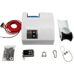 45lbs 12v guindeau �lectrique avec t�l�commande sans fil marine guindeau de bateau d'eau sal�e
