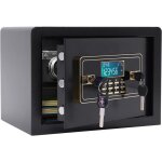Coffre - fort 22 l ignifuge avec caisse � monnaie �tanche et ignifuge petit coffre - fort mural �lectronique ...