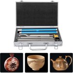 Lathe turning tools set d'outils de tournage en carbure de tungst�ne pour bois - outils de finition - ...