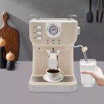 Machine  expresso, 20 bar machine  expresso avec mousseur  lait vapeur bton, compact espresso machine ...