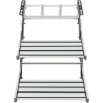 Marchepied manuel pour camping - car, double tape, marchepied en aluminium, montage - marchepied de ...