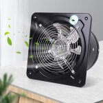 Ventilateur extraction 50w 220v ventilateur extracteur dair silencieux ventilation mural en m�tal pour ...