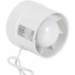 Gojoy - ventilateur tubulaire pour salle de bain avec roulement  billes - 100 / 125 / 150 mm - pour ...