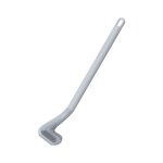 Zvd - golf silicone toilet brush long handle wall - mounted cleaning toilet brush with holder set (white) ...