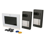 Kit visiophone golmar soul 7'' 2 platines