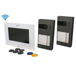 Kit visiophone golmar soul 7'' wifi 2 platines