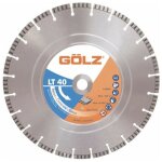 Golz - g�lz - disque diamant lt40, coupe � sec et � eau - pour d�coupeuse ou scie de sol - � 350 mm / ...