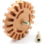 Gomme carrosserie en caoutchouc disque gomme anti - usure gomme rayure carrosserie � diam�tre de 10cm ...