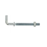 Gonds  boulonner acier zingu 6x50 - inventiv
