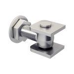 Gond � souder avec chape r�glable � souder m16 - 100 kg