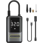 Gonfleur d'air portable, gonflage rapide, 150 psi, sans fil, 12 v cc, automatique