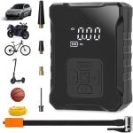 Gonfleur electrique, mini compresseur d'air 150psi pompe à vélo électrique avec affichage led numérique ... Gonfleur electrique, mini compresseur d'air 150psi pompe à vélo électrique avec affichage led numérique ...