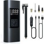 Gonfleur de pneu sans fil rechargeable avec batterie 6000 mah - pompe � air �lectrique portable pour ...