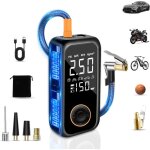 Gonfleur pneus voiture sans fil, 6000mah mini compresseur à air portatif, 150psi pompe a velo electrique ... Gonfleur pneus voiture sans fil, 6000mah mini compresseur à air portatif, 150psi pompe a velo electrique ...