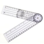Goniom�tre kin�sith�rapie professionnel 360 degr�s r�gle angulaire 35 cm vert�bre