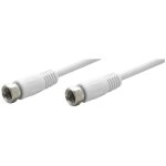 Goobay c�ble d'antenne sat (70 db), double blindage, fiche f fiche f, 1, 5 m (11721)