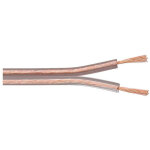 Goobay - c�ble de haut - parleur transparent, bobine de 100 m, section de 2 x 1, 5 mm�, cca. longueur ...