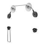 Goobay - support mural pour tv easymount universel, pour les t�l�viseurs de 37 � 70 pouces (94 - 178 ...