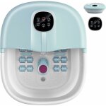 Bain de pieds avec 16 rouleaux de massage, masseur spa de pieds avec chauffage, temperature reglable ... Bain de pieds avec 16 rouleaux de massage, masseur spa de pieds avec chauffage, temperature reglable ...