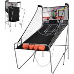 Goplus jeu de basketball arcade pliable avec 2 paniers et 4 ballons en caoutchouc, jeu a 2 jouers, 8 ...