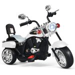 Goplus - moto electrique pour enfants, vehicule electrique 6 v a 3 roues avec vitesse 2, 5 - 3km / h, ...
