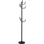 Portemanteau sur pieds en fer avec 8 crochets arrondis, portant a vetements en forme de cactus pour manteaux, ...