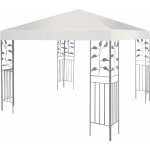 Toile de pavillon tonnelle toile de rechange pour tonnelle de jardin pour pavillon de jardin 300 x 300 ...