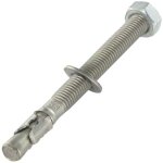 Goujon ancrage m10x140 inox a4 - 5 pi�ces