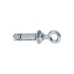Goujon d'ancrage avec piton m6 x 70 mm - par pice
