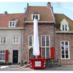Wovar - goulotte de chantier flexible 3 mtres de long -  80cm - par