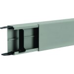 Hager ? goulotte pvc h90mm x p40mm ? couleur ral 7030 gris ? inclus 2 �clisses et 4 agrafes m7248 ? gestion ...