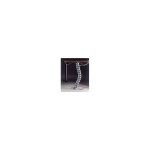 Asa - goulotte passe cble articule - dcor : fini aluminium - version : verticale