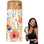 Gourde isotherme - bouteille isotherme avec bouchon en bois