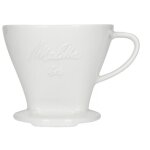 Goutteur � caf� en porcelaine melitta 1x4 - blanc