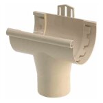 Girpi - goutti�re pvc - naissance � coller � 25 sable