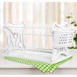 Gouttoir vaisselle 2 �tages blanc �gouttoir pk52 �gouttoir grille d'�gouttage s�choir � assiettes avec ...