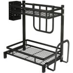 Jeobest - gouttoirs à vaisselle 2 niveaux Égouttoir vaisselle sur evier pour comptoirs de cuisine noir ... Jeobest - gouttoirs à vaisselle 2 niveaux Égouttoir vaisselle sur evier pour comptoirs de cuisine noir ...