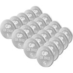Pile bouton cr 2032 lithium gp 3 v 20 pc(s) Pile bouton cr 2032 lithium gp 3 v 20 pc(s)