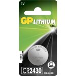Battery pile au lithium 3v cr2430 (blister 1 pièce) - gp Battery pile au lithium 3v cr2430 (blister 1 pièce) - gp
