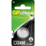 Battery pile au lithium 3v cr2450 (blister 1 pièce) - gp Battery pile au lithium 3v cr2450 (blister 1 pièce) - gp