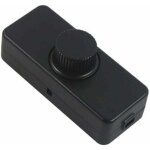 Gradateur de bord arri�re led 3 - 100w (variateur rotatif), utilis� pour led dimmable, lampe � incandescence, ...