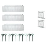 Graf - kit 3 tunnels sunny avec 2 portes et 10 piquets