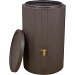 Graf kit madera 220l brun - collecteur filtrant et robinet pe