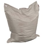Grand coussin uni maxi taupe Grand coussin uni maxi taupe