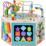 Teamson kids - grand cube d'activité en bois 7 en 1 jeu d' Éveil 1 an premier Âge Éducatif apprentissage ... Teamson kids - grand cube d'activité en bois 7 en 1 jeu d' Éveil 1 an premier Âge Éducatif apprentissage ...