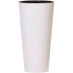 Grand pot de fleurs tubus slim dtus300 blanc
