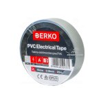 Grand ruban isolant 19mm 20m gris erko