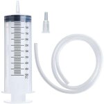 Grand tube de seringue seringue en plastique de 500 ml avec capuchon de convertisseur de tube